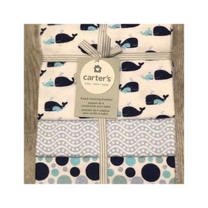 Carter's 4-Pack Receiving Blankets -- Never Used!